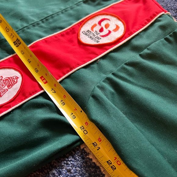 RARE Vintage 70s 80s 7 Eleven 11 Store Employee Crew Uniform Jacket Green - Picture 10 of 15